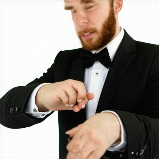 Trustworthy Magic in Action Magician performing close-up magic confidently to an engaged audience