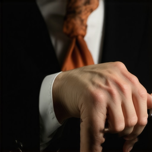 Close-up of a magician demonstrating advanced sleight of hand with confidence