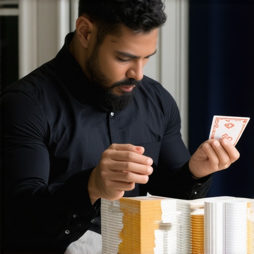 Magician performing with audience engagement, emphasizing authenticity and trust.