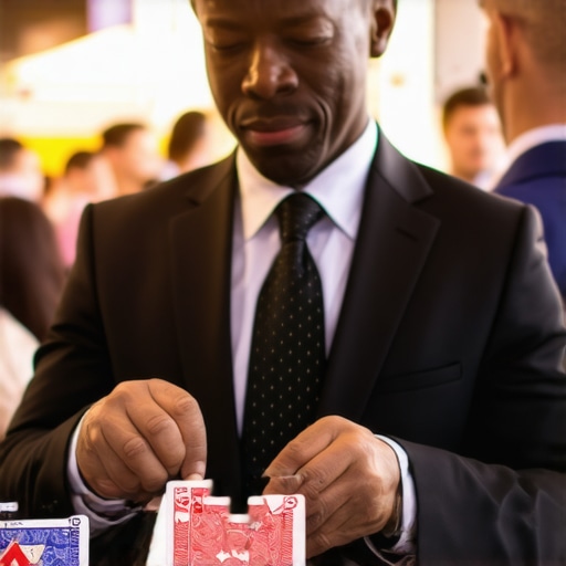 Master Sleight of Hand Techniques to Boost Confidence at Trade Shows