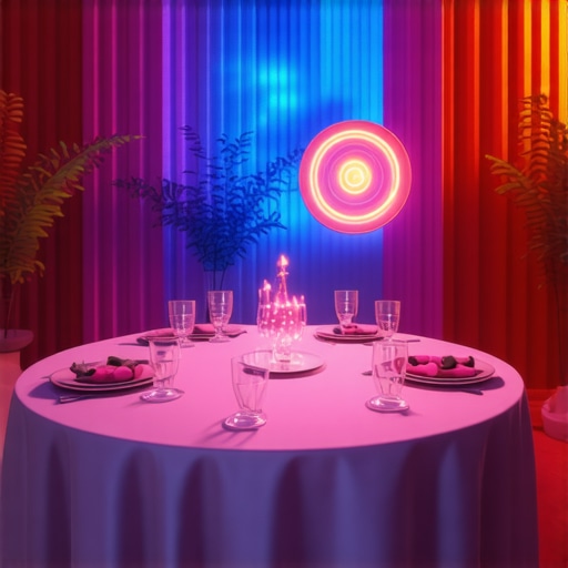Engaging Virtual Event with Magic Attendees participating in live magic tricks at a virtual event with colorful setup and interactive elements.