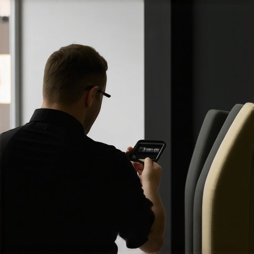 Event Equipment Maintenance Tools in Action Technician inspecting event furniture with tools for maintenance