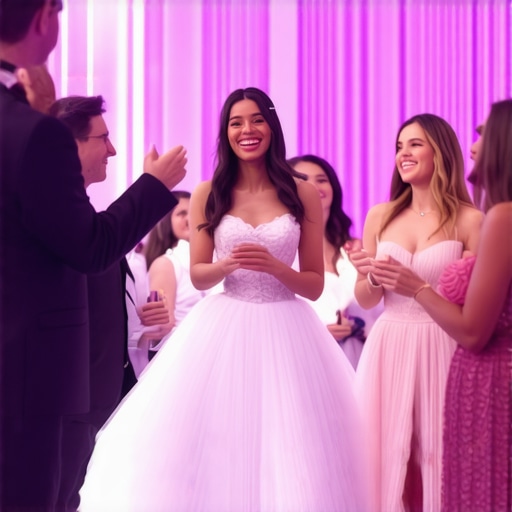 Guests at wedding reception engaging with interactive technology and live magic performance