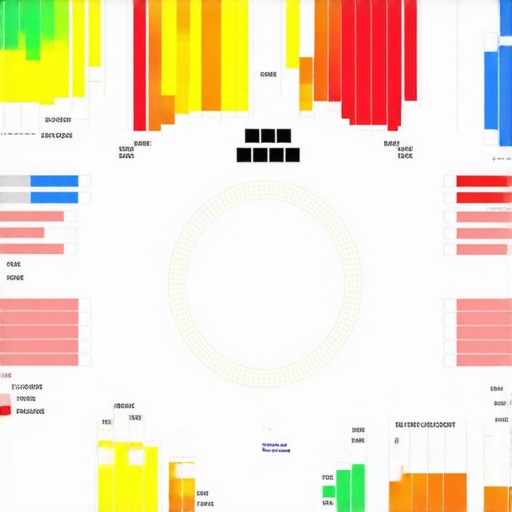 Advanced Event Flow and Rental Strategy Diagram Professional floor plan showing guest flow and rental equipment placement for a corporate event.
