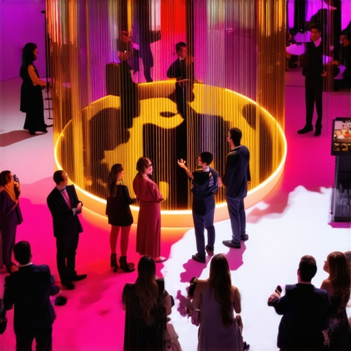 Event attendees interacting at a professionally organized corporate gala dinner.