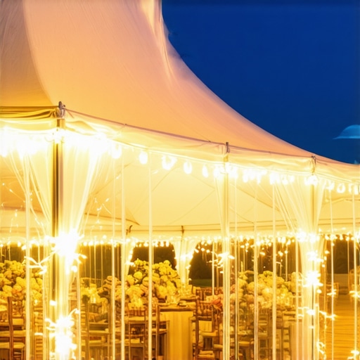 How Wedding Tent Rentals Can Provide the Perfect Backdrop for Magic