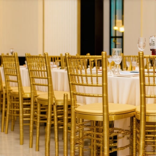 How Your Chiavari Chair Rental Choice Impacts the Magician's Table Space