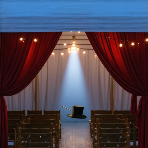 How to Turn a Standard Canopy Rentals Setup Into a Private Magic Theater