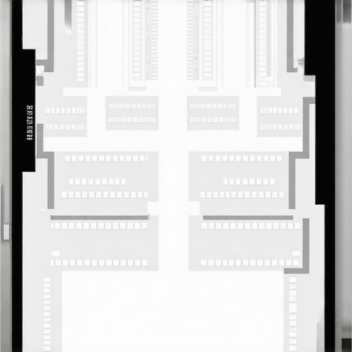 Interactive Event Layout Mapping and Crowd Flow Simulation Digital crowd flow mapping blueprint on a tablet screen showing strategic guest movement pathways