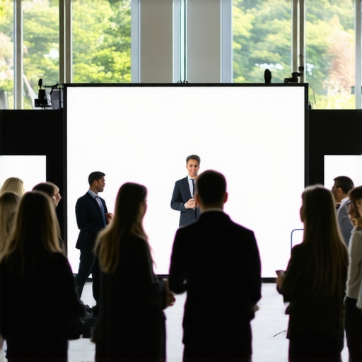 Advanced trade show and event rental layout for maximum engagement.
