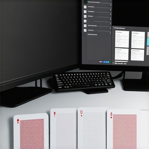 Modern Event Planning and Guest List Coordination Tools Professional event planner using RSVP tracking and hybrid event software at a desk
