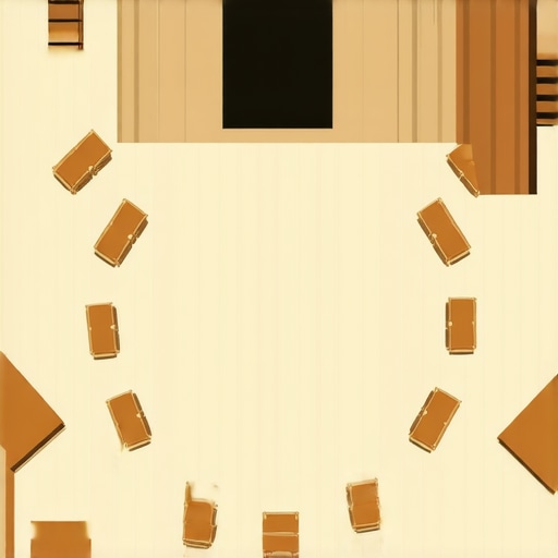 An architectural layout of a sustainable and high-impact micro-event setup.