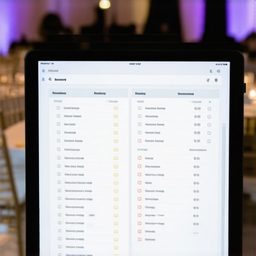 Professional Event Management Production Schedule A digital production sheet used for tracking event cues and vendor management.