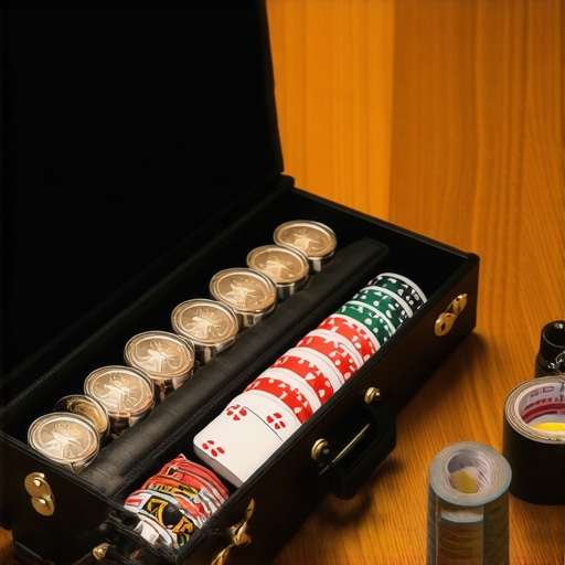 Professional Magician Survival Kit and Tools An open toolkit showing professional magic performance maintenance gear and accessories on a table.