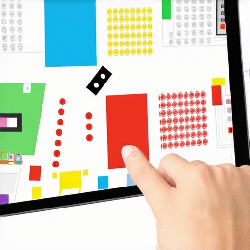 Digital floor plan showing optimized sightlines and traffic flow for a corporate magic event.