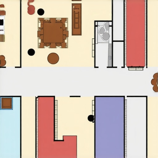 Strategic Event Layout for Maximum Engagement A top-down floor plan showing an optimized layout for photo booths and magicians at a corporate event.