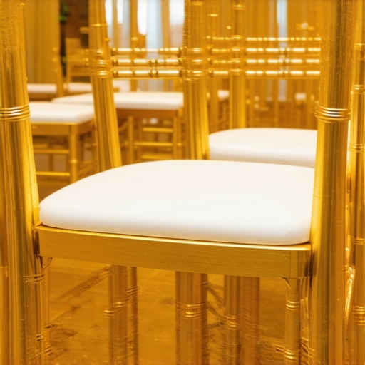 The Chiavari Chair Rental Tip That Improves Guest Comfort During a Show
