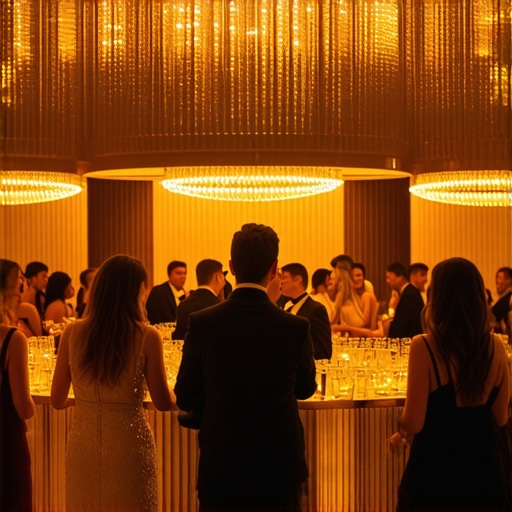 The Cocktail Table Strategy for Breaking the Ice at Galas