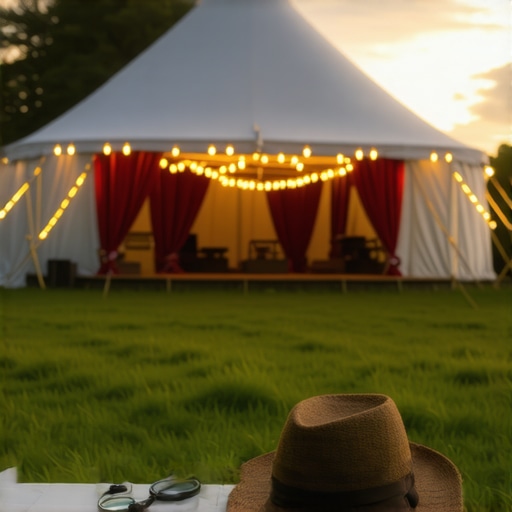 The Event Tent Rental Tactic for Creating a Pop-Up Mystery Theater