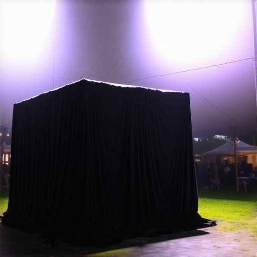 The Event Tent Rental Tactic for Staging Large-Scale Illusions