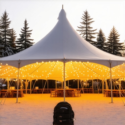 The Heated Tent Rental Guide for Planning Outdoor Winter Events