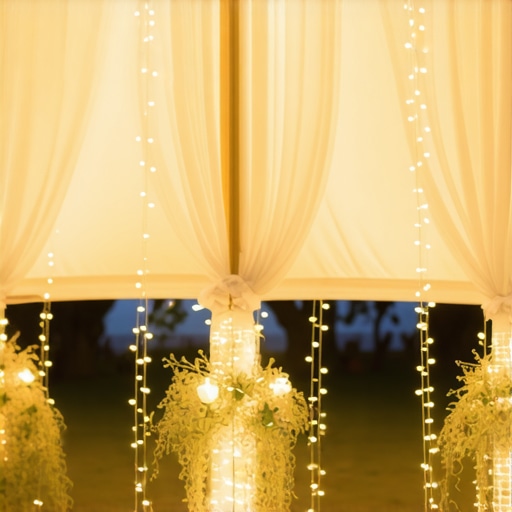 The Simple Trick to Integrate Magic into Your Wedding Tent Rental Setup