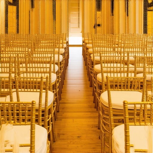 Why Your Chiavari Chair Rental Layout Might Be Too Cramped for Magic